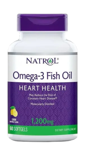 Natrol Omega-3 Fish Oil 60caps